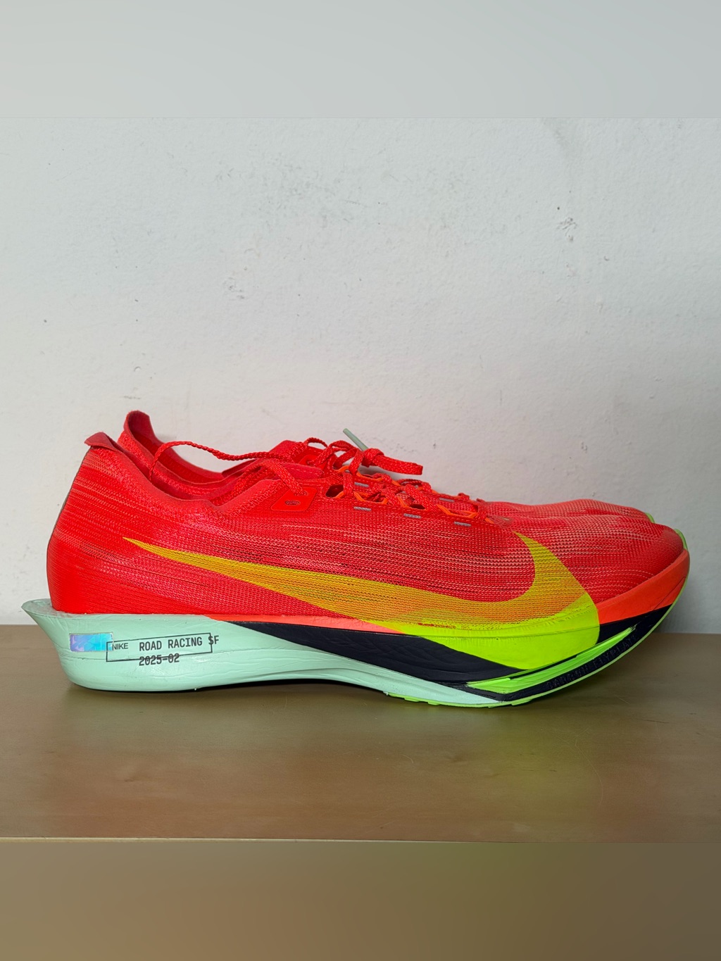 Nike Zoomx Streakfly 2 Bright Crimson Lime Blast Shoes Hf6416-600 Men’s Size 15